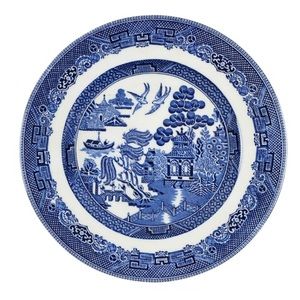 Johnson Brothers Blue Willow Salad Plate. New. Never Used